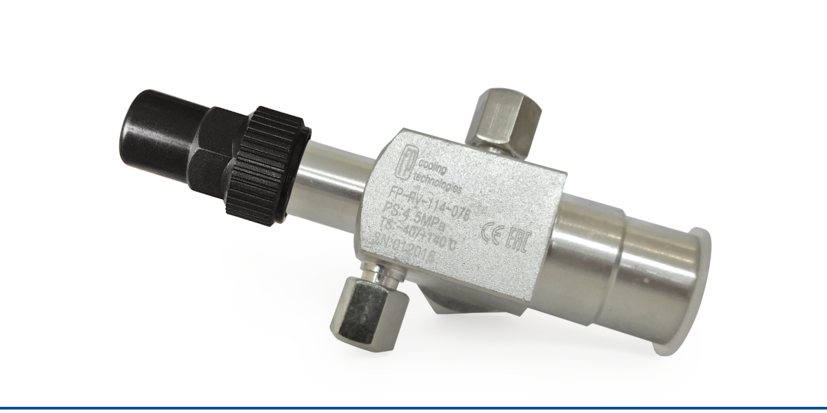 Rotalock valves for receivers and compressors